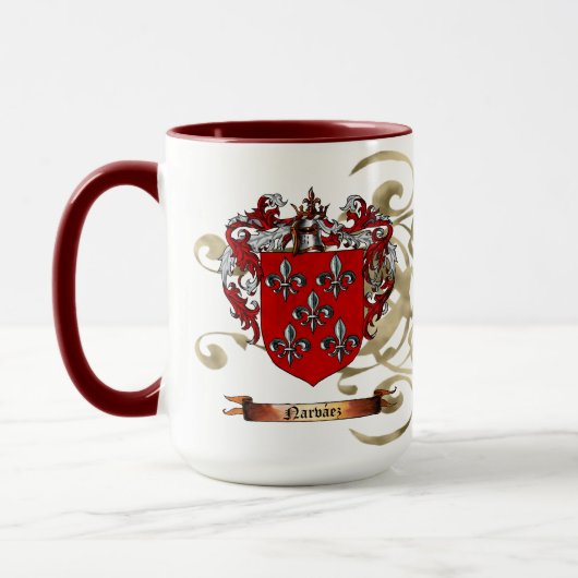 Narvaez-wapenschild Mok (Links)