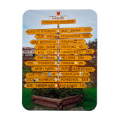Narvik wegwijzer magneet (Verticaal)
