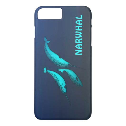 Narwal Case-Mate iPhone Case (Achterkant)