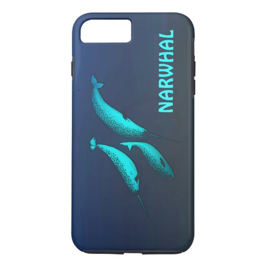 Narwal Case-Mate iPhone Case (Achterkant)