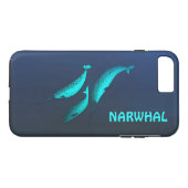 Narwal Case-Mate iPhone Case (Achterkant (Horizontaal))