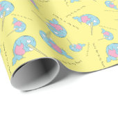 Narwal Cute Kinderen Cartoon Cadeaupapier (Rol Hoek)