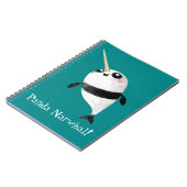 Narwal en Panda in Eén Notitieboek (Linkerzijde)