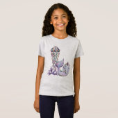 Narwal in de zee t-shirt (Voorkant volledig)