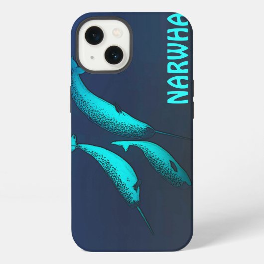 Narwal iPhone Hoesje (Achterkant)