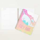 Narwal Ombre Baby Shower Pastel Planner (Display)
