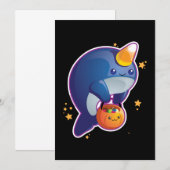 Narwal uitnodiging (Voorkant / Achterkant)