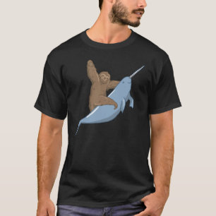 Narwal Unicorn Fish Animal Whale Zee T-shirt