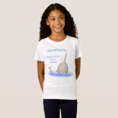 Narwalhoorn Eenhoorn T-shirt (Voorkant volledig)