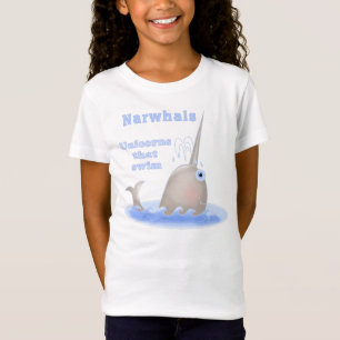 Narwalhoorn Eenhoorn T-shirt
