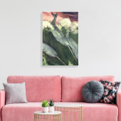 narwallen, zeewalvissen en zeedieren canvas afdruk (Insitu (Woonkamer))