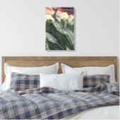 narwallen, zeewalvissen en zeedieren canvas afdruk (Insitu (Slaapkamer))