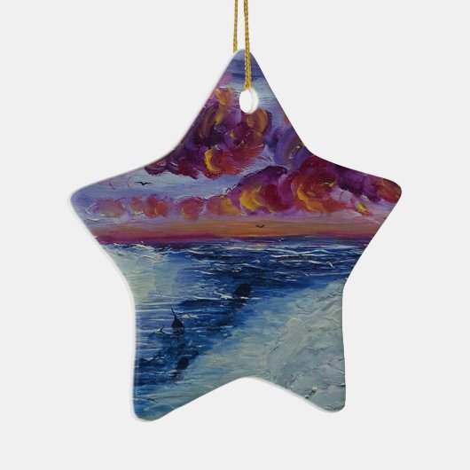 Narwals in het Noordpoolgebied Keramisch Ornament (Rechts)