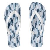 Narwhal Allover Print Flip Flop (Voetbed)