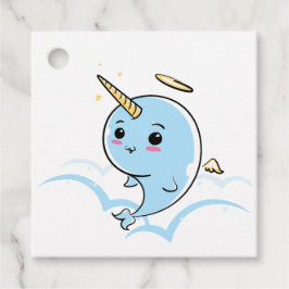 Narwhal Angel Cutie Bedankjes Labels
