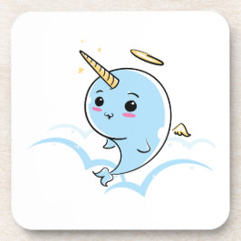 Narwhal Angel Cutie Bier Onderzetter
