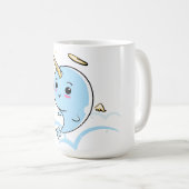 Narwhal Angel Cutie Koffiemok (Voorkant rechts)