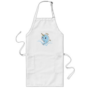 Narwhal Angel Cutie Lang Schort