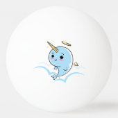 Narwhal Angel Cutie Pingpongbal (Voorkant)