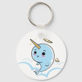 Narwhal Angel Cutie Sleutelhanger (Achterkant)