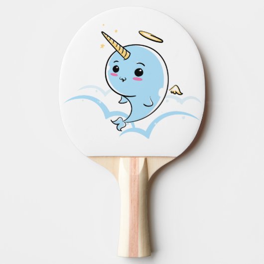 Narwhal Angel Cutie Tafeltennisbatje (Voorkant)