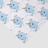 Narwhal Angel Cutie Tissuepapier (Detail)