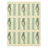 Narwhal Antiek walvis Waterverf Scientific Art Tafelkleed (Voorkant)