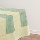 Narwhal Antiek walvis Waterverf Scientific Art Tafelkleed (Voorbeeld)