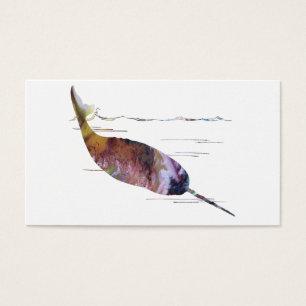 Narwhal Art Visitekaartje