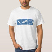 Narwhal - Bacon - Midnight T-shirt (Voorkant)