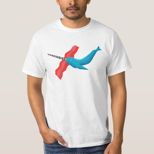 Narwhal Bacon T-shirt (Voorkant)