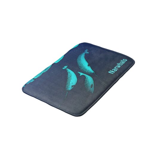 Narwhal Badmat (Gekanteld)