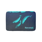 Narwhal Badmat (Voorkant)