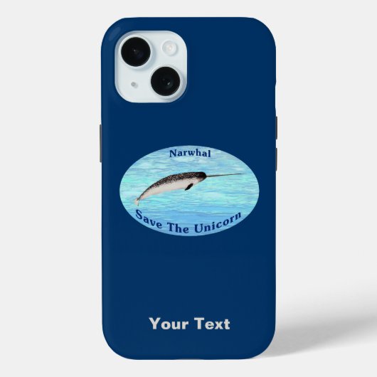 Narwhal - bespaar de Unicorn Case-Mate iPhone Case (Achterkant)