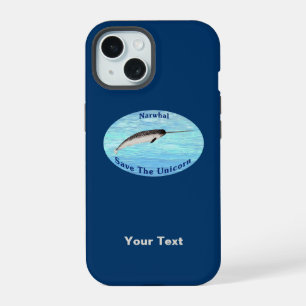 Narwhal - bespaar de Unicorn iPhone 15 Case