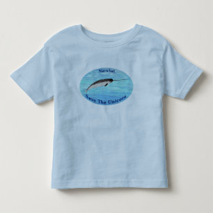 Narwhal - bespaar de Unicorn Kinder Shirts