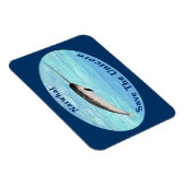 Narwhal - bespaar de Unicorn Magneet (Rechterzijde)