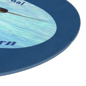 Narwhal - bespaar de Unicorn Snijplank (Hoek)