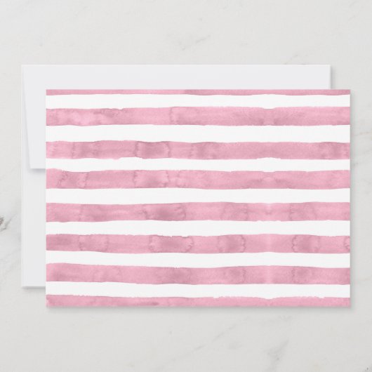 Narwhal Birthday Party Invitation (Achterkant)