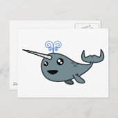 Narwhal. Briefkaart (Voorkant / Achterkant)
