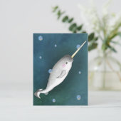 Narwhal Briefkaart (Staand voorkant)