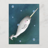 Narwhal Briefkaart (Voorkant)