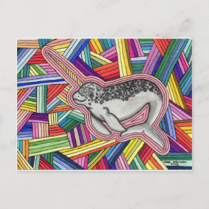 Narwhal Briefkaart