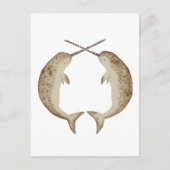 Narwhal Briefkaart (Voorkant)