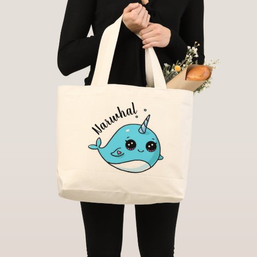 Narwhal Canvas tas (Voorkant (product))