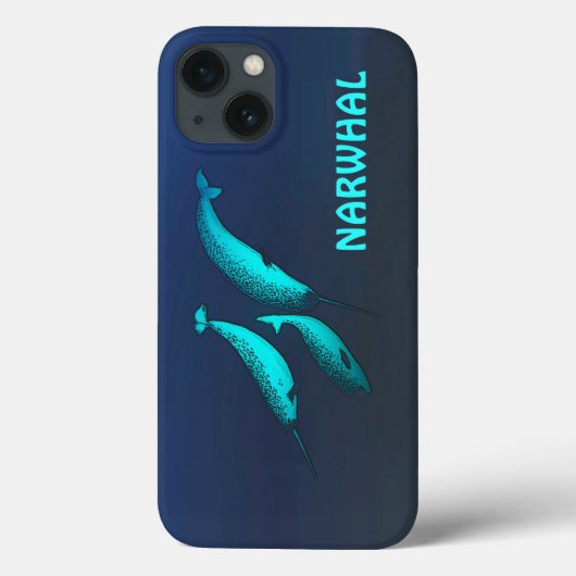 Narwhal Case-Mate iPhone Case (Achterkant)