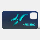 Narwhal Case-Mate iPhone Case (Achterkant (horizontaal))