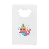 Narwhal Creditkaart Flessenopener (Achterkant)