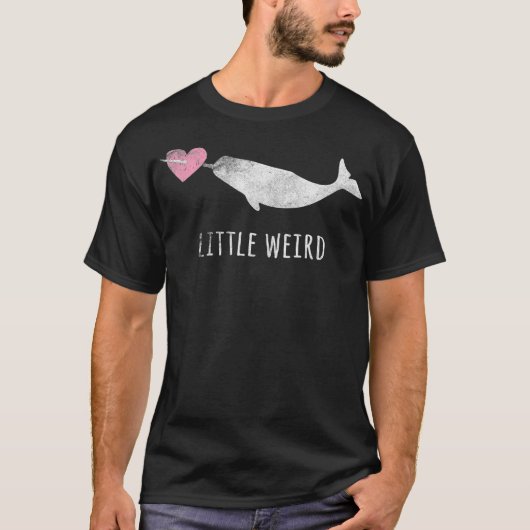 Narwhal Cute Whale Zee Ocean Love Graphic Design _ T-shirt (Voorkant)
