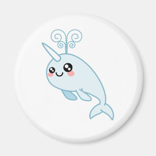 Narwhal Cutie Magneet